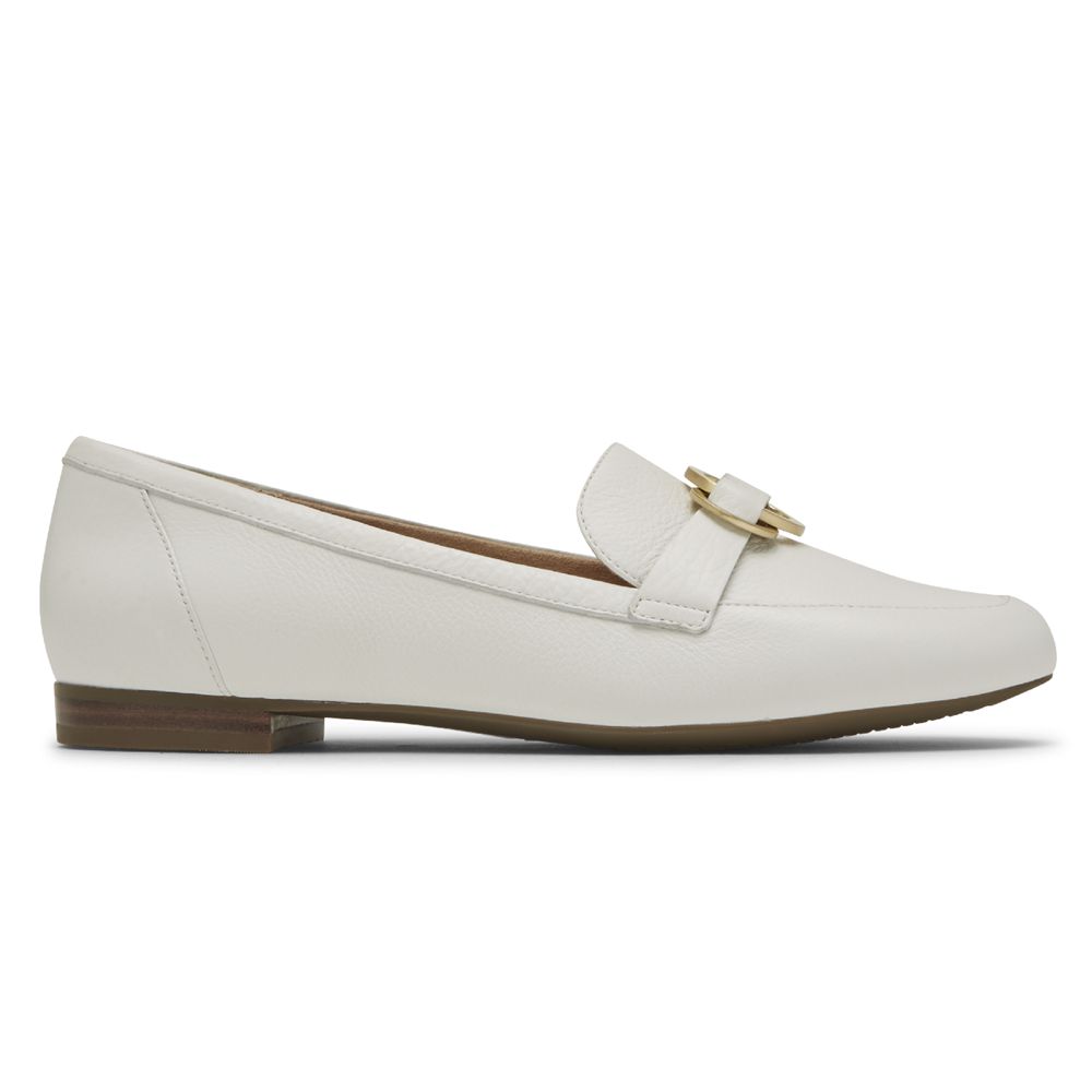 Mocassins Mulher Rockport Total Motion Tavia Ring Branco,Portugal XMNUL-6184